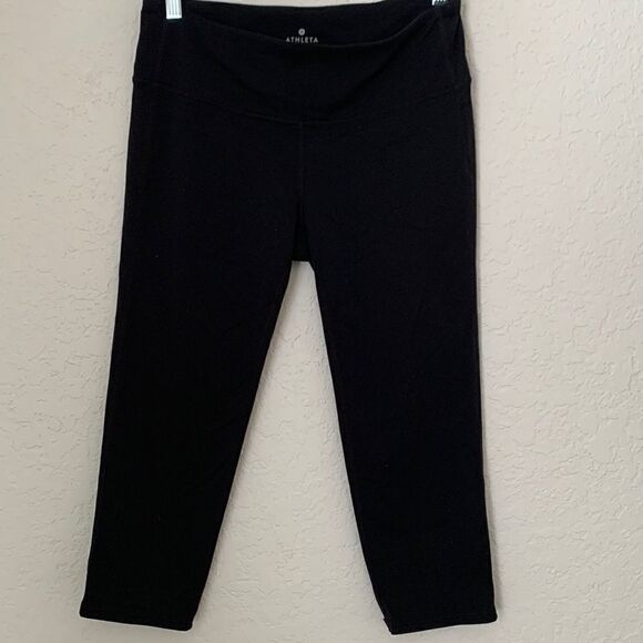 Athleta Cropped Leggings Size M - Picture 1 of 6